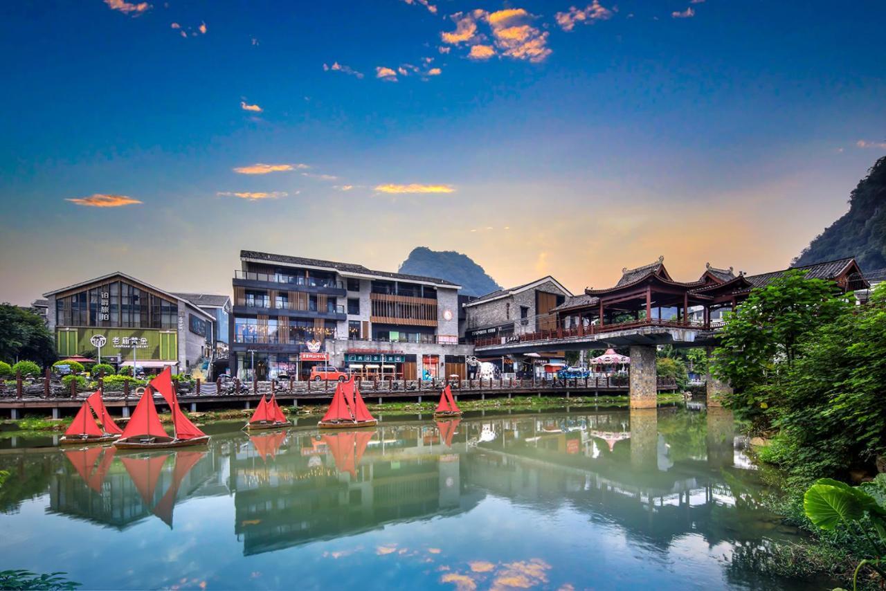 Yangshuo West Street Hotel Exterior foto